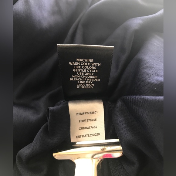 Torrid navy floral challis button maxi dress size 1 - Picture 15 of 16